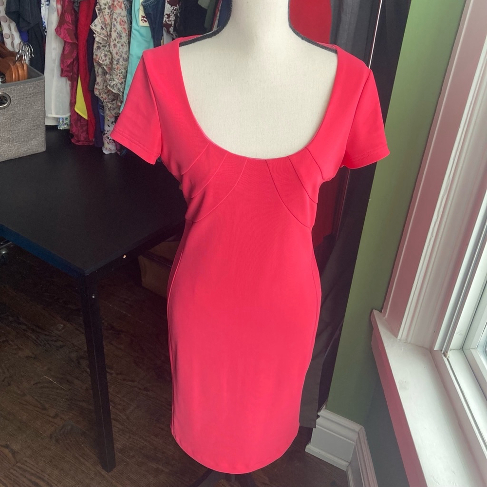 Blugirl Women's bandage Dress, Size 42 European size Pink - Picture 3 of 9